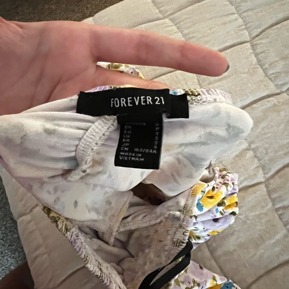 Forever 21 Multicolor Floral Top